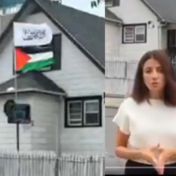 Brooklyn councilwoman criticizes local display of taliban flag - photo licensed by shore news network.