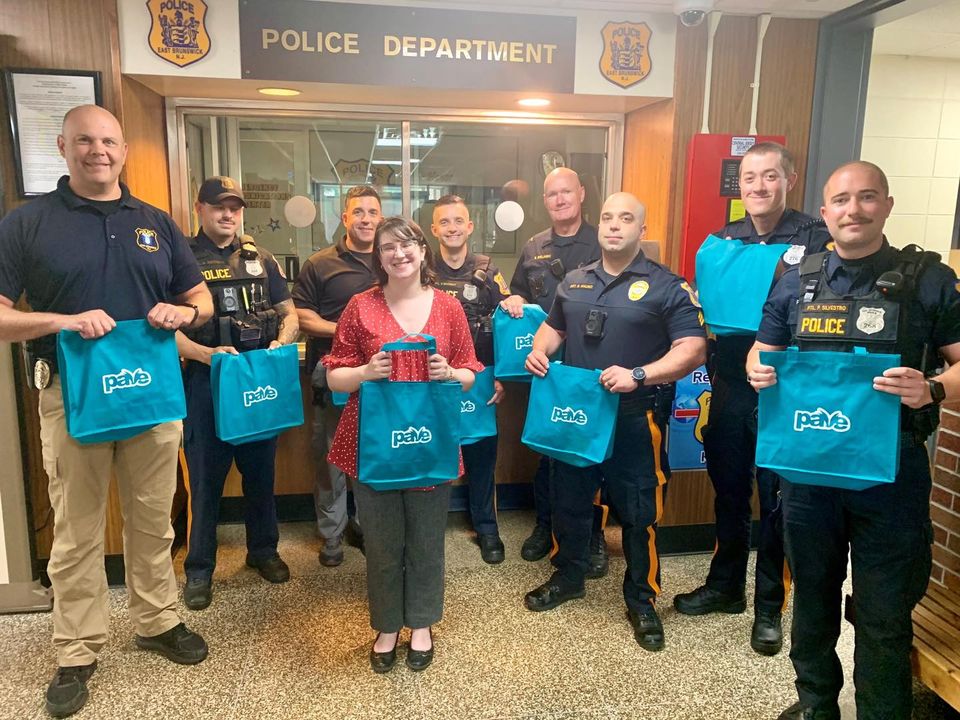 Local Resident Delivers Self-Care Kits to East Brunswick Police Department