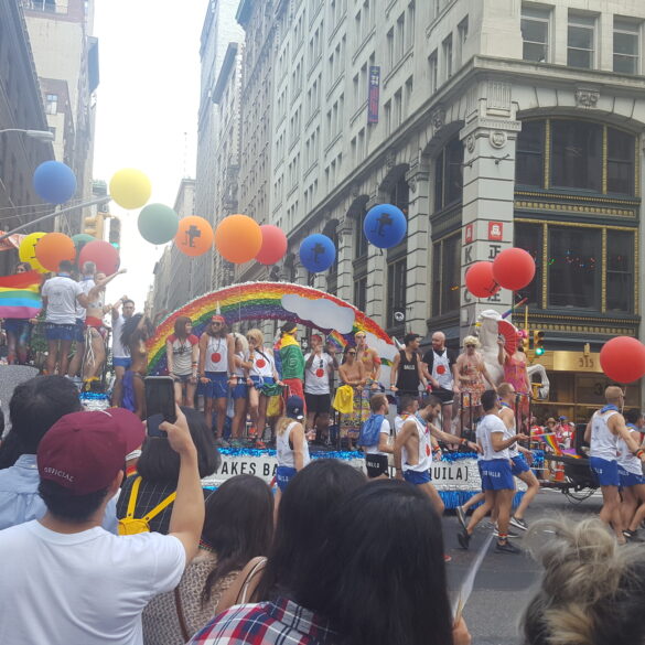 Young man shot amidst post-pride chaos in manhattan - photo licensed by shore news network.