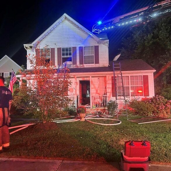 Fire causes significant damage to edgewood home - photo licensed by shore news network.