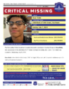 15-year-old boy missing in d. C. Since weekend