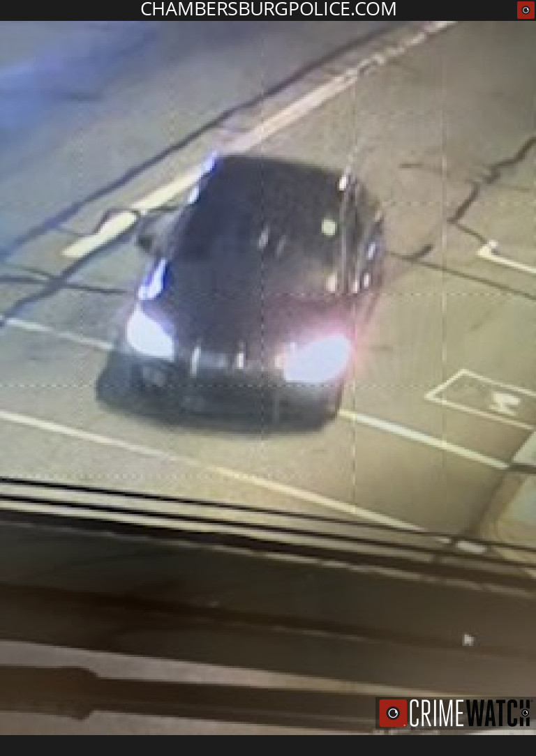 Police Seek Public's Help in Identifying Chambersburg Hit-and-Run Vehicle