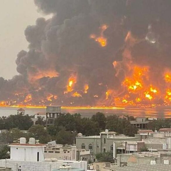 Israel strikes yemen after drone killed one, injured eight in tel aviv - photo licensed by shore news network.