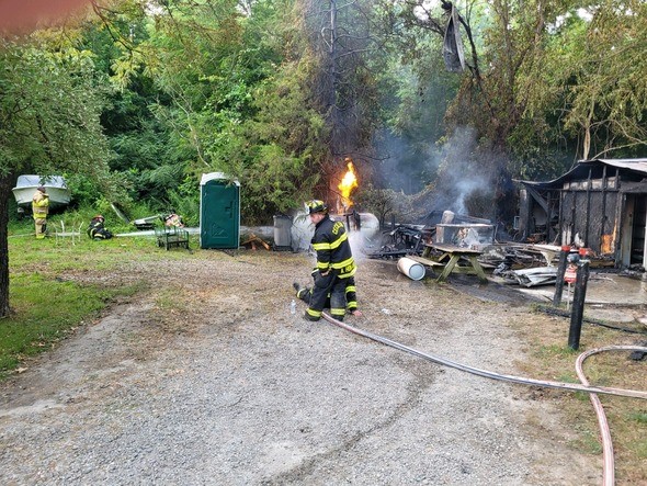 Investigation Underway After Shed Fire at Captain Zach's Crab Shack