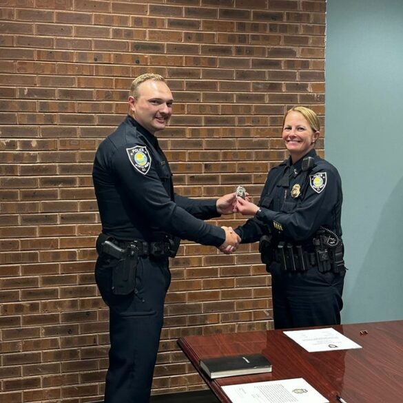 Myrtle beach police department welcomes new officer - photo licensed by shore news network.