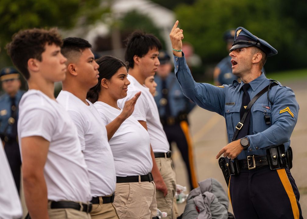 New Jersey State Police Welcome 116th Trooper Youth Class New Jersey State Police Welcome 116th Trooper Youth Class