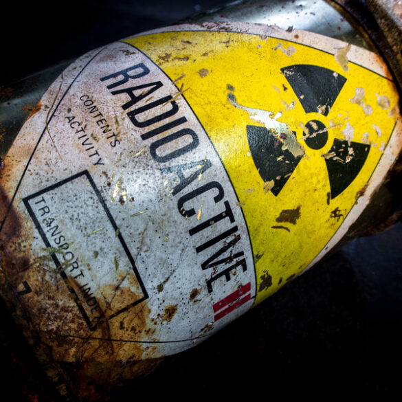 Texas authorities respond to radioactive material fire on state highway - photo licensed by shore news network.