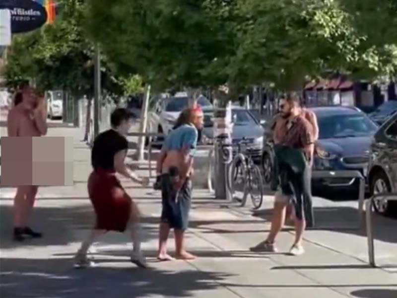 Tourist Blowtorched and Assaulted by Pirate, Saved by Two Nudists and a Trans in San Francisco