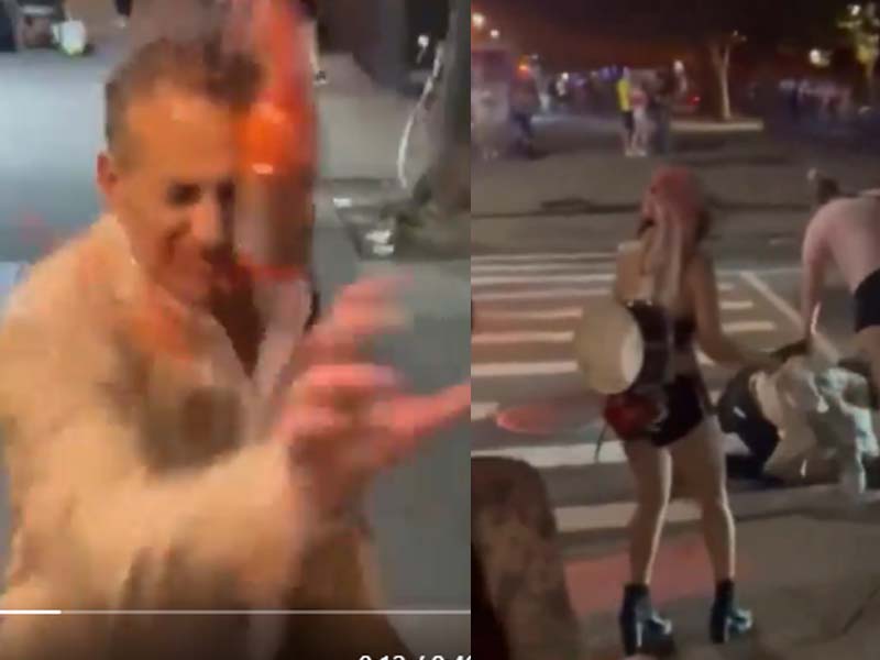 Video Shows NYC Banker Attacked Twice by LGBTQ Mob Before Retaliating