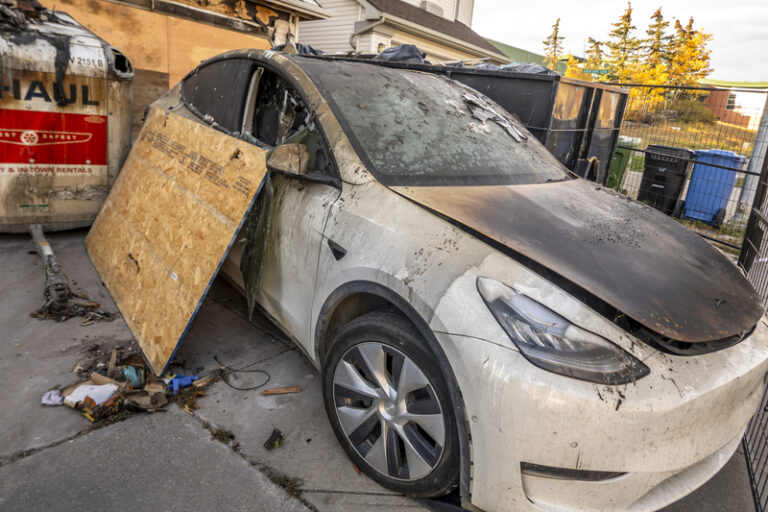 Attorney general bondi announces three charged for tesla property attacks - photo licensed by shore news network.
