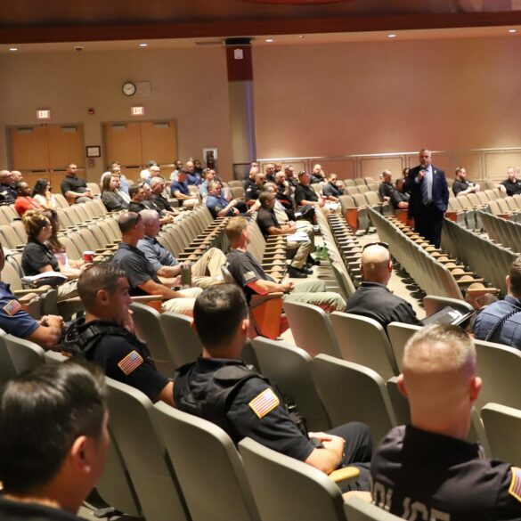 Atlantic county prosecutor's office leads domestic violence training for police recruits - photo licensed by shore news network.