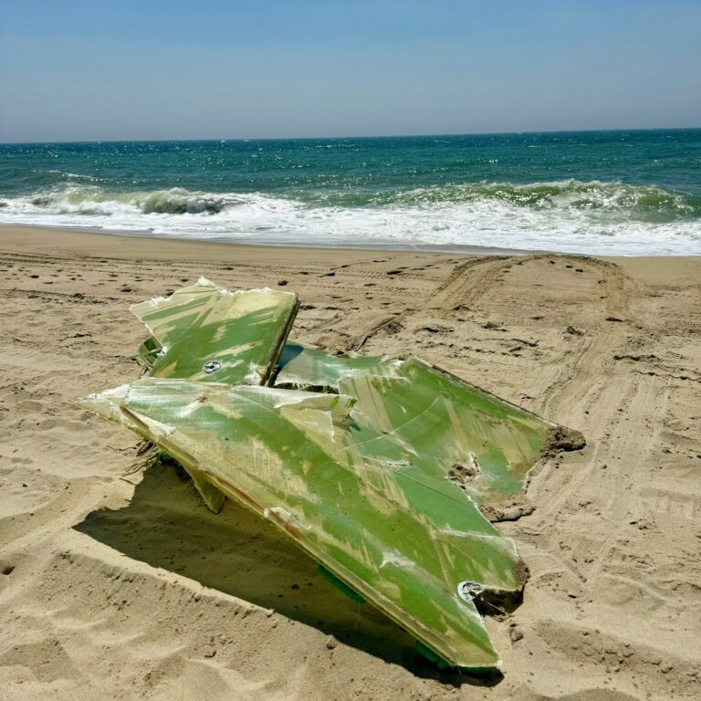 Sharp, Jagged Debris Washes Ashore on Nantucket Beaches Officials Say "Wear Shoes"