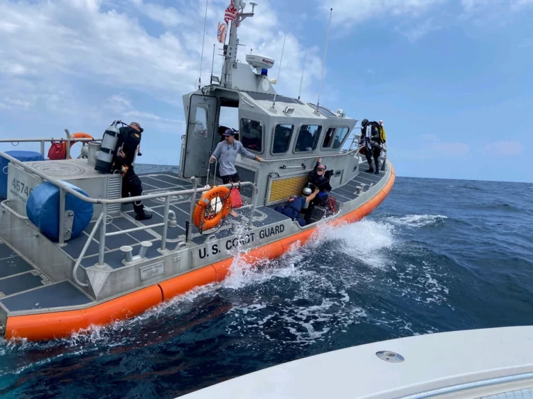 Coast guard rescues missing diver off north carolina coast - photo licensed by shore news network.