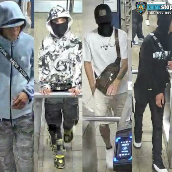 Group wanted for violent robbery in new york city - photo licensed by shore news network.