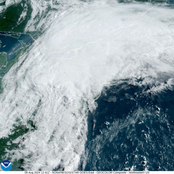 Parts of new jersey, pennsylvania under tornado warning as debby passes - photo licensed by shore news network.