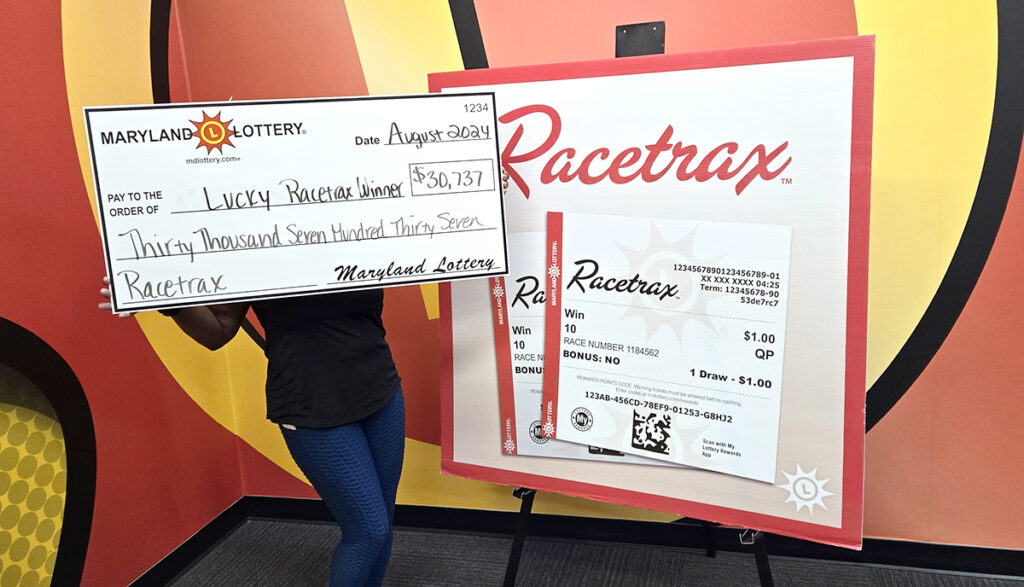 Baltimore woman scores $30k racetrax win - photo licensed by shore news network.