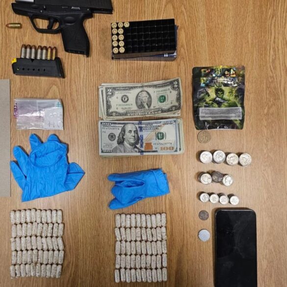 Baltimore police arrest man for handgun and drug offenses - photo licensed by shore news network.