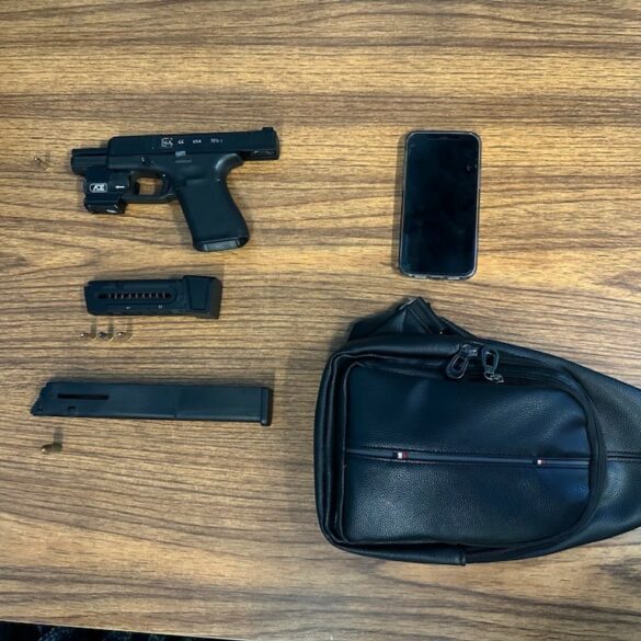 Glock recovered in eastern baltimore arrest - photo licensed by shore news network.