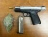 Baltimore police arrest suspect for handgun violation