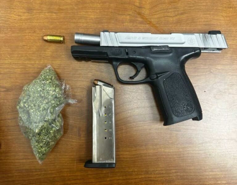 Baltimore police arrest suspect for handgun violation - photo licensed by shore news network.