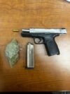 Police make handgun arrest in baltimore