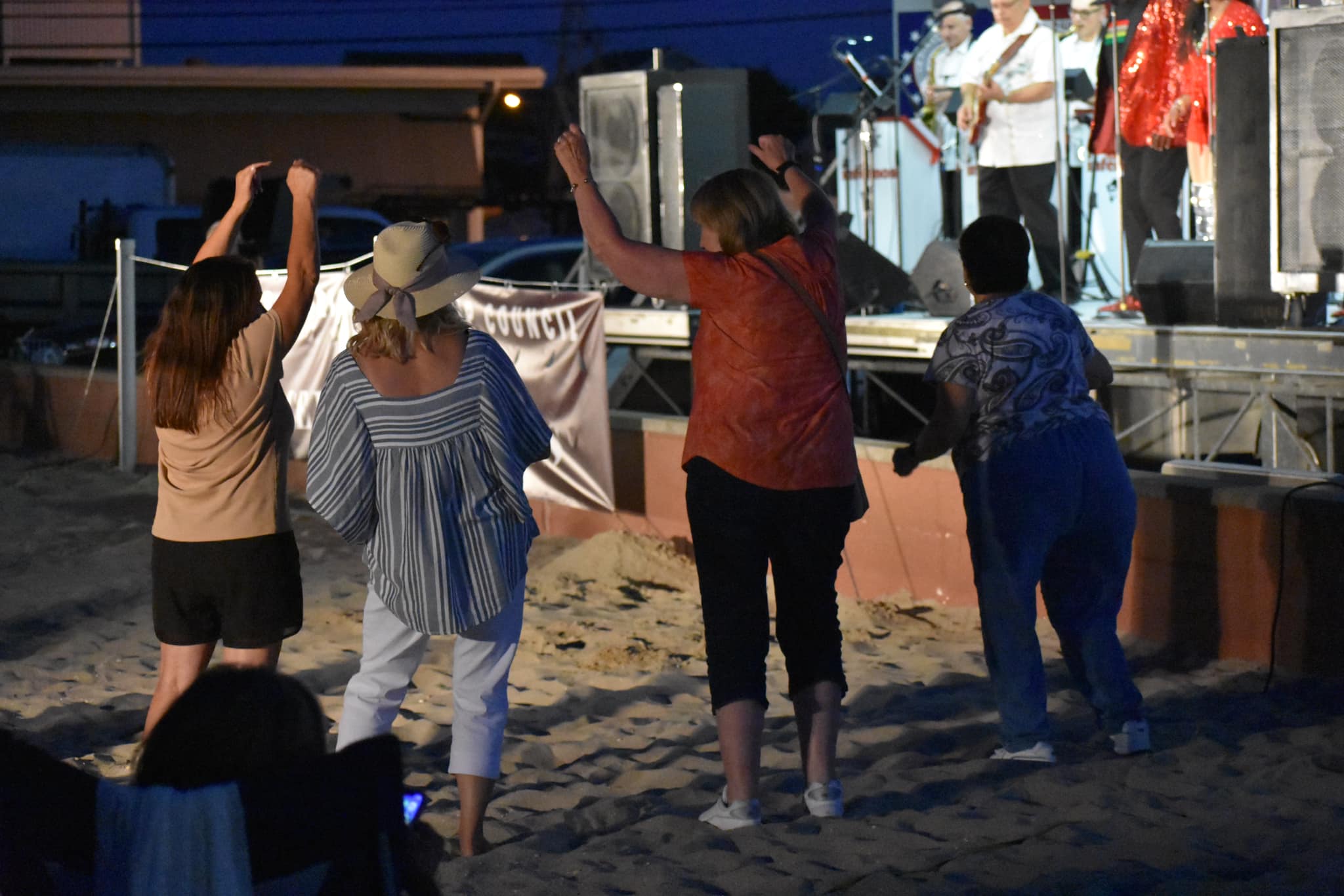 The Infernos Ignite The Crowd At Toms River Beachfront Concert