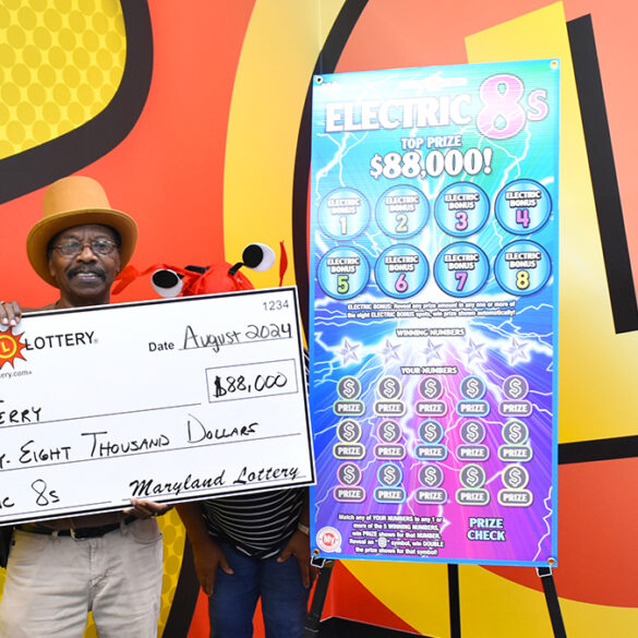 Owings mills grandfather strikes $88k win on scratch-off - photo licensed by shore news network.