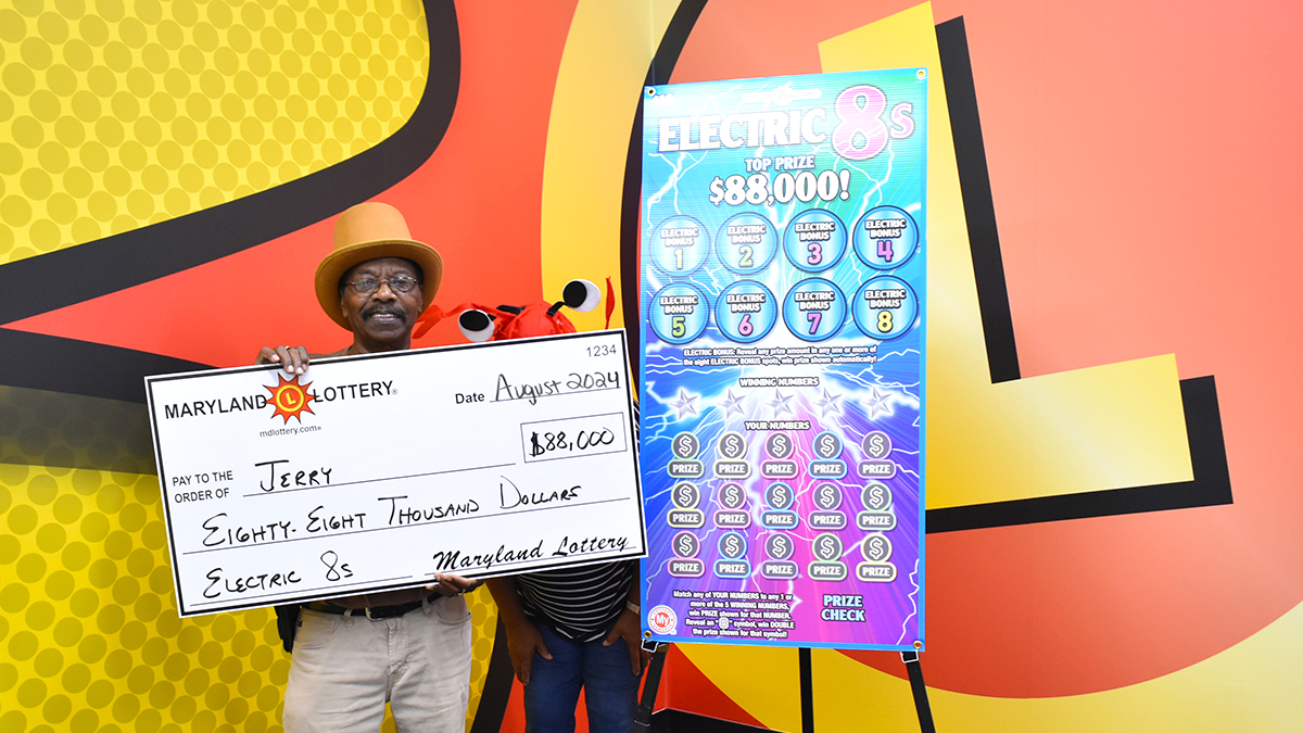 Owings Mills Grandfather Strikes $88K Win on Scratch-Off