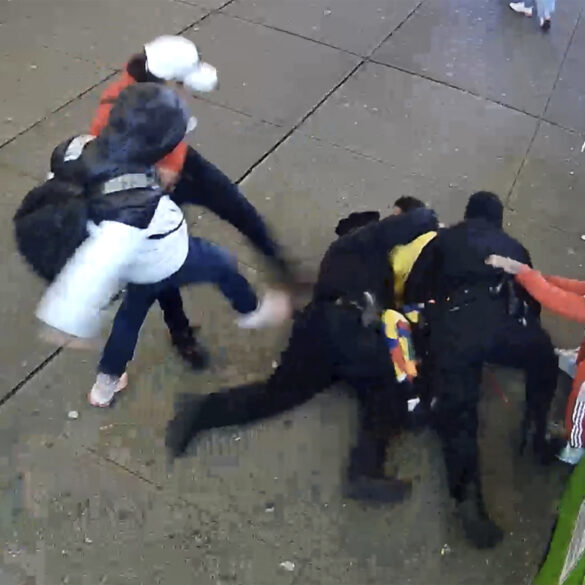 Illegal migrant set free after times square attack on new york city cops arrested again - photo licensed by shore news network.