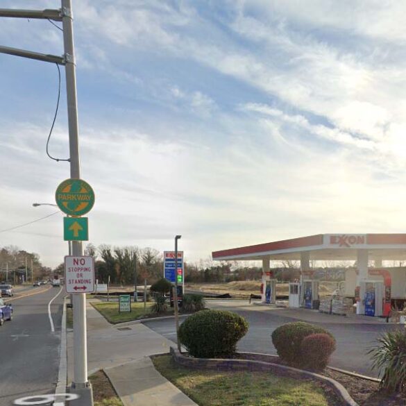 Traffic alert: road closure on rt. 9 in toms river due to gas leak - photo licensed by shore news network.