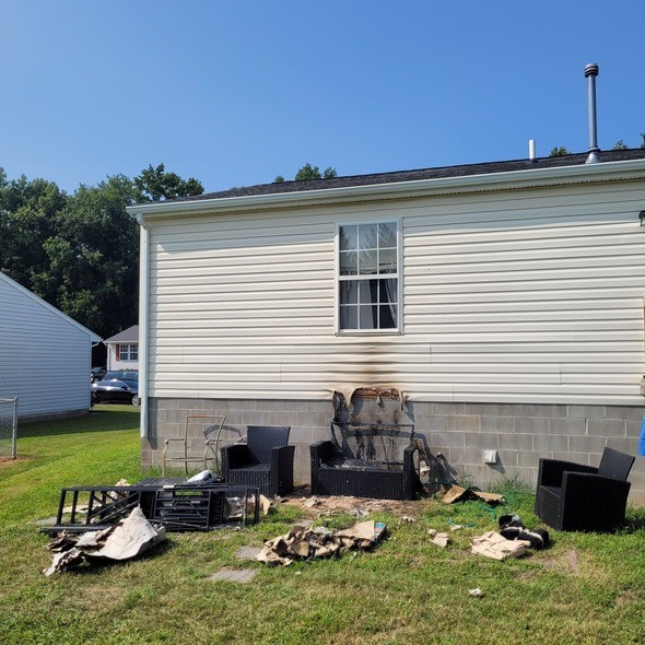Fire In Easton Caused by Improperly Discarded Cigarettes Nearly Burns Down Home