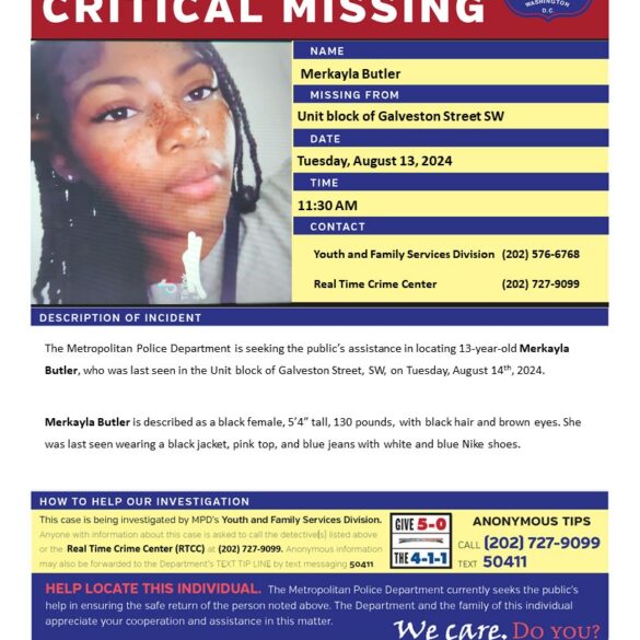 Search underway for missing 13-year-old girl in d. C. - photo licensed by shore news network.