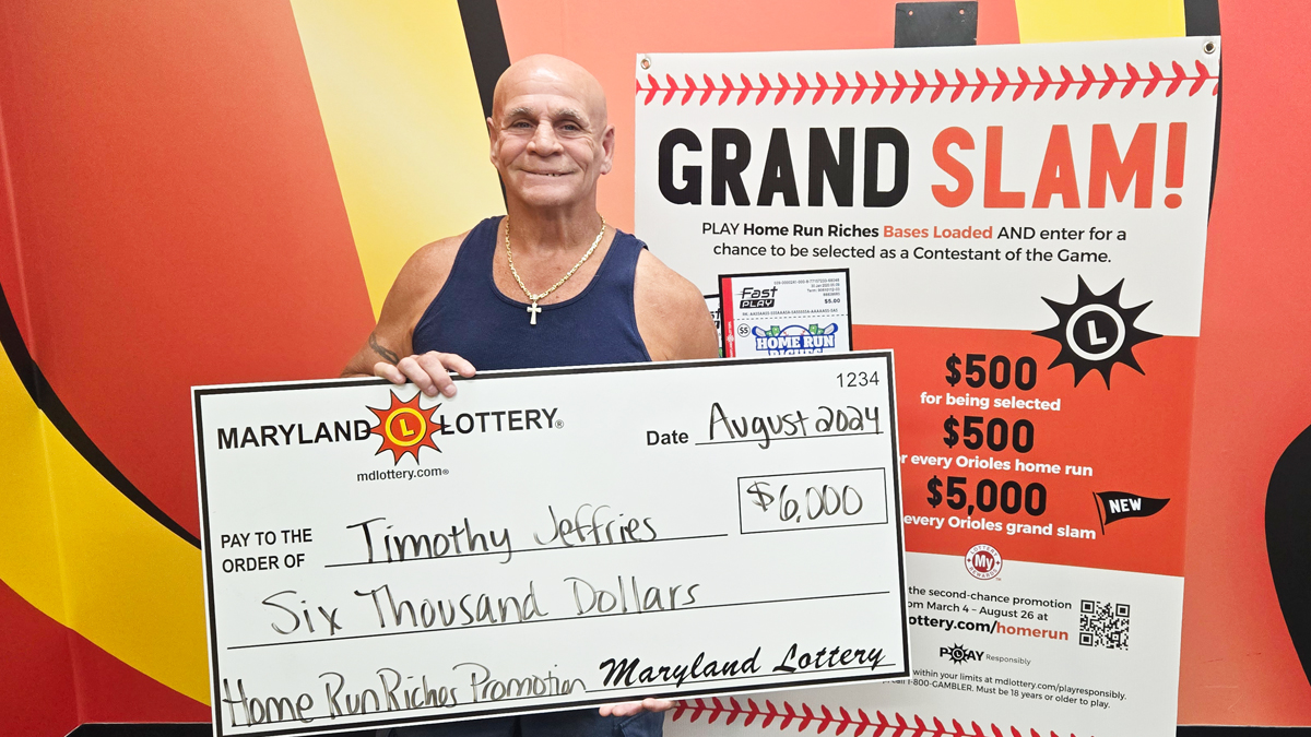 Glen Burnie Resident Wins $6K After Orioles Grand Slam