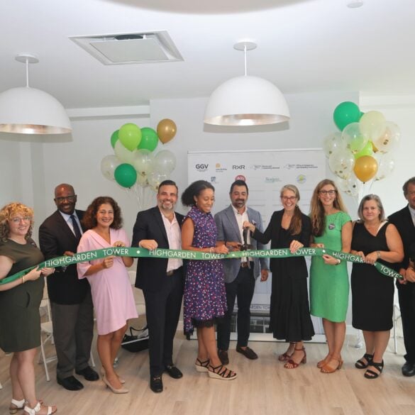 Governor hochul celebrates opening of highgarden tower in new rochelle - photo licensed by shore news network.