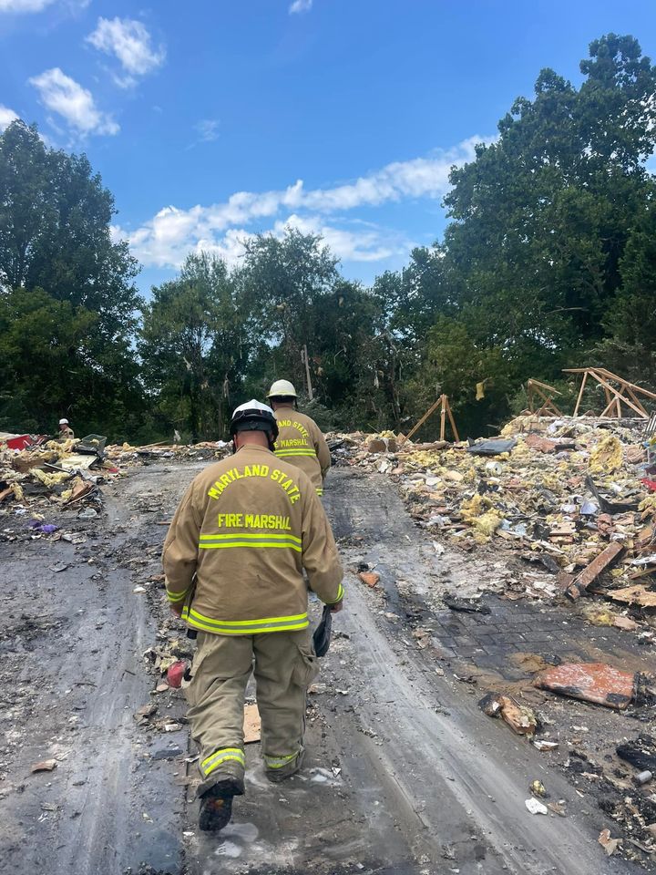 Investigators Comb Debris for Clues After Deady Maryland House Explosion
