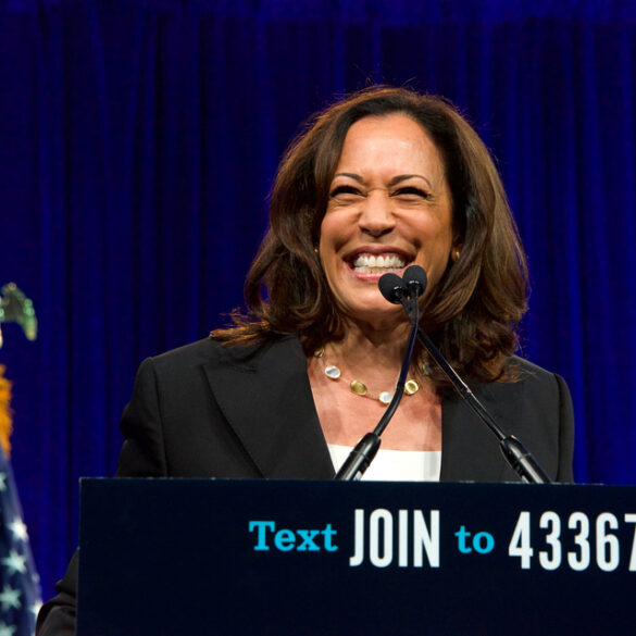 Five reasons why kamala harris is a threat to freedom and democracy and not trump - photo licensed by shore news network.