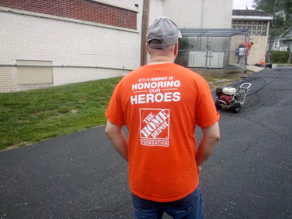 Neptune Home Depot Volunteers Help Revitalize Local American Legion Post Neptune Home Depot Volunteers Help Revitalize Local American Legion Post