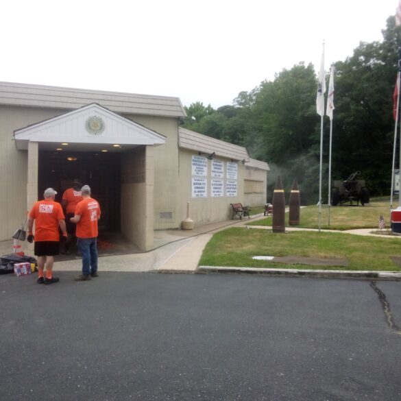 Neptune home depot volunteers help revitalize local american legion post - photo licensed by shore news network.
