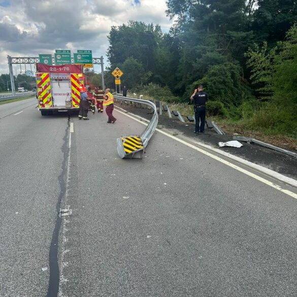 Traffic alert: route 18 crash in marlboro township - photo licensed by shore news network.