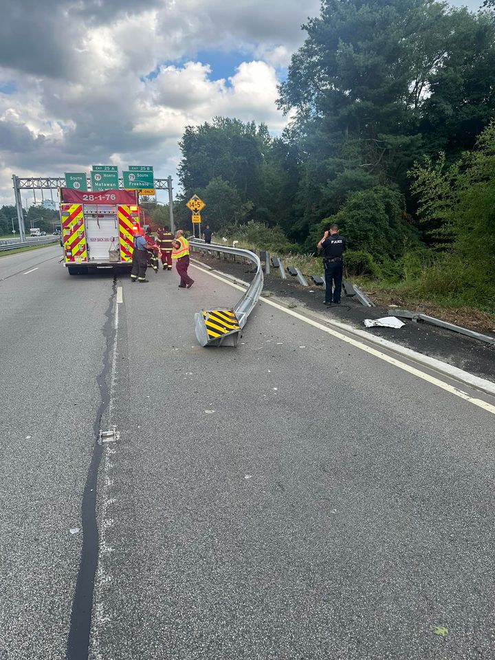 Traffic Alert: Route 18 Crash in Marlboro Township