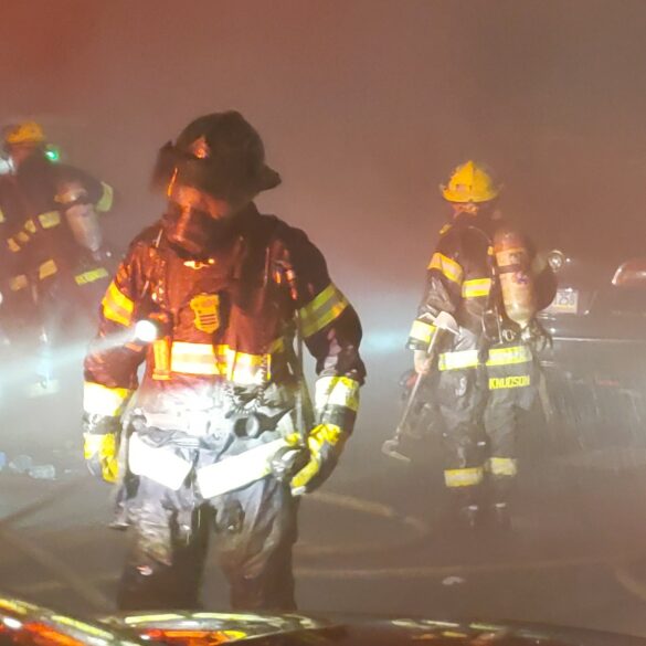 Arsonist charged with murder in deadly kensington fire - photo licensed by shore news network.