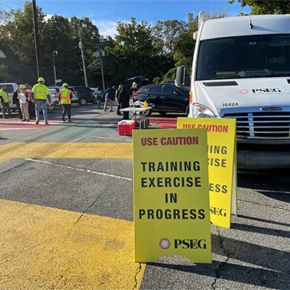 Natural gas disaster emergency training in willingboro - photo licensed by shore news network.