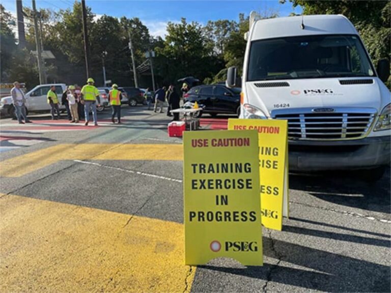 Natural gas disaster emergency training in willingboro - photo licensed by shore news network.