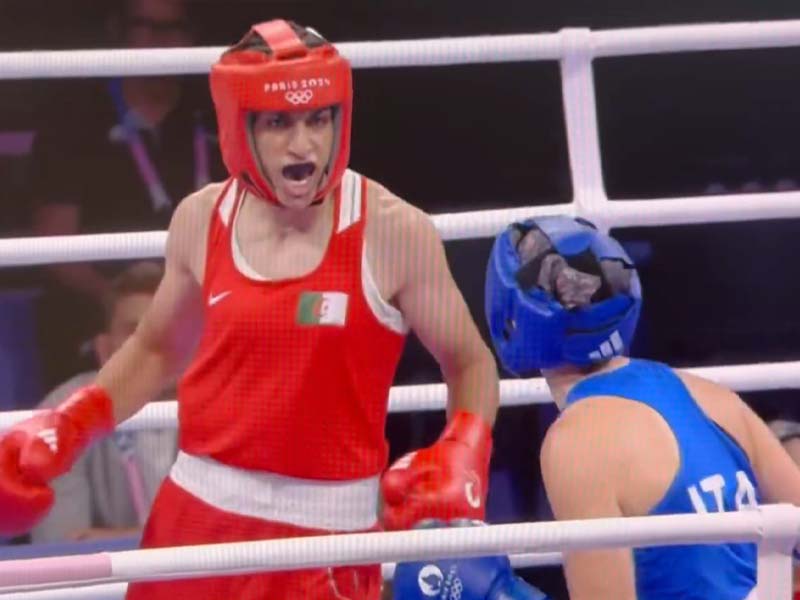Algerian Boxer Who Failed Gender Test Pummels Italian Woman at Olympics