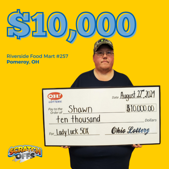 West virginia man wins $10k on scratch-off - photo licensed by shore news network.