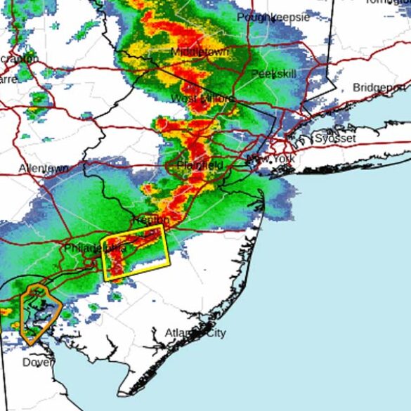 It's coming this time: severe thunderstorm watch issued for central and south jersey - photo licensed by shore news network.