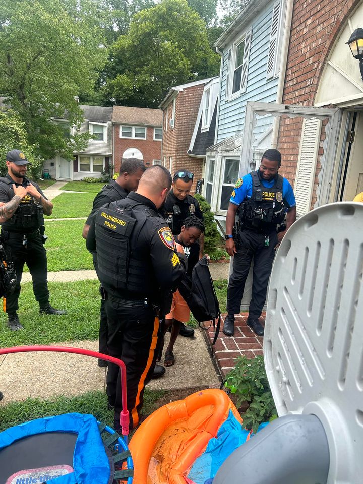 Willingboro Police Officers Turn Boy's Misfortune Into Kind Gesture