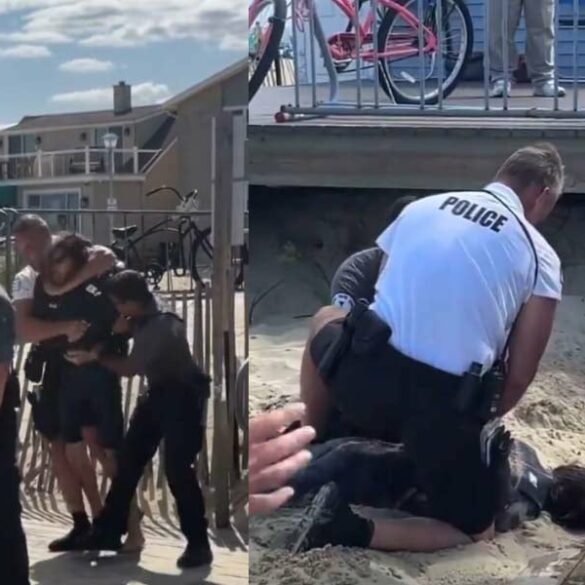 New jersey's ridiculous beach badge laws mocked by the world after belmar surfer arrested - photo licensed by shore news network.