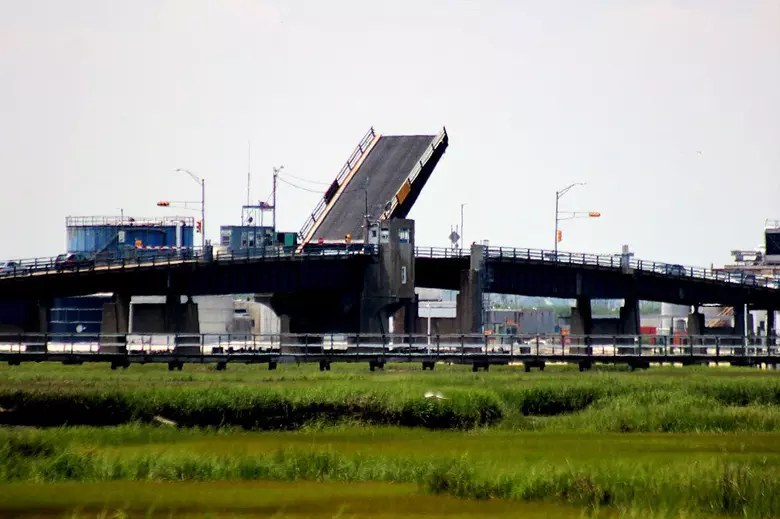 Wildwood Crest Bridge Stuck Open, Road Closed