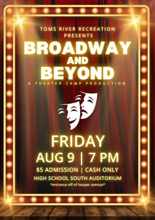 Toms River Theater Camp Presents "Broadway and Beyond"